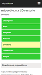 Mobile Screenshot of enlaces.mipueblo.mx