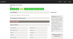 Desktop Screenshot of fotos.mipueblo.mx