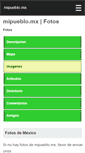 Mobile Screenshot of fotos.mipueblo.mx