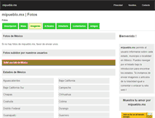 Tablet Screenshot of fotos.mipueblo.mx